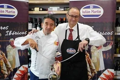 Corte del jamón